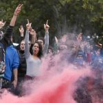 La huelga estudiantil estuvo marcada por varios incidentes