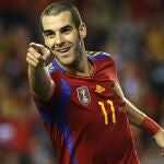 Alvaro Negredo aterriza en Manchester tras cuatro temporadas en el Sevilla. Reuters