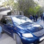 Díaz Ferrán es conducido ayer a comisaría tras ser detenido