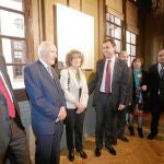 El presidente de la Diputación de Zamora, Fernando Martínez Maíllo, durante el acto del Bicentenario
