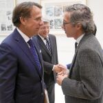 José Creuheras, con José María Lassalle