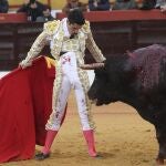 Alejandro Talavante, el pasado marzo, en la plaza de Olivenza