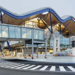 Exterior de una de las terminales del aeropuerto de Madrid-Barajas