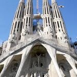 En la imagen, la Sagrada Familia