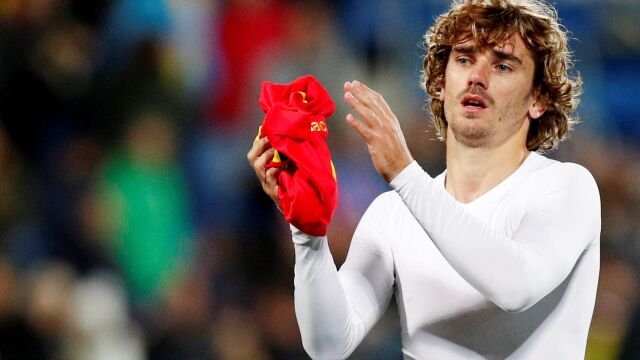 Griezmann, después del partido contra Andorra con Francia