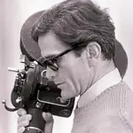 Pier Paolo Pasolini durante el rodaje de «Teorema», una de sus películas más célebres