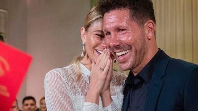 Carla Pereyra y Simeone.