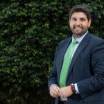 El candidato del PP de la Región, Fernando López Miras