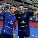 Sanyo Gutiérrez y Maxi Sánchez