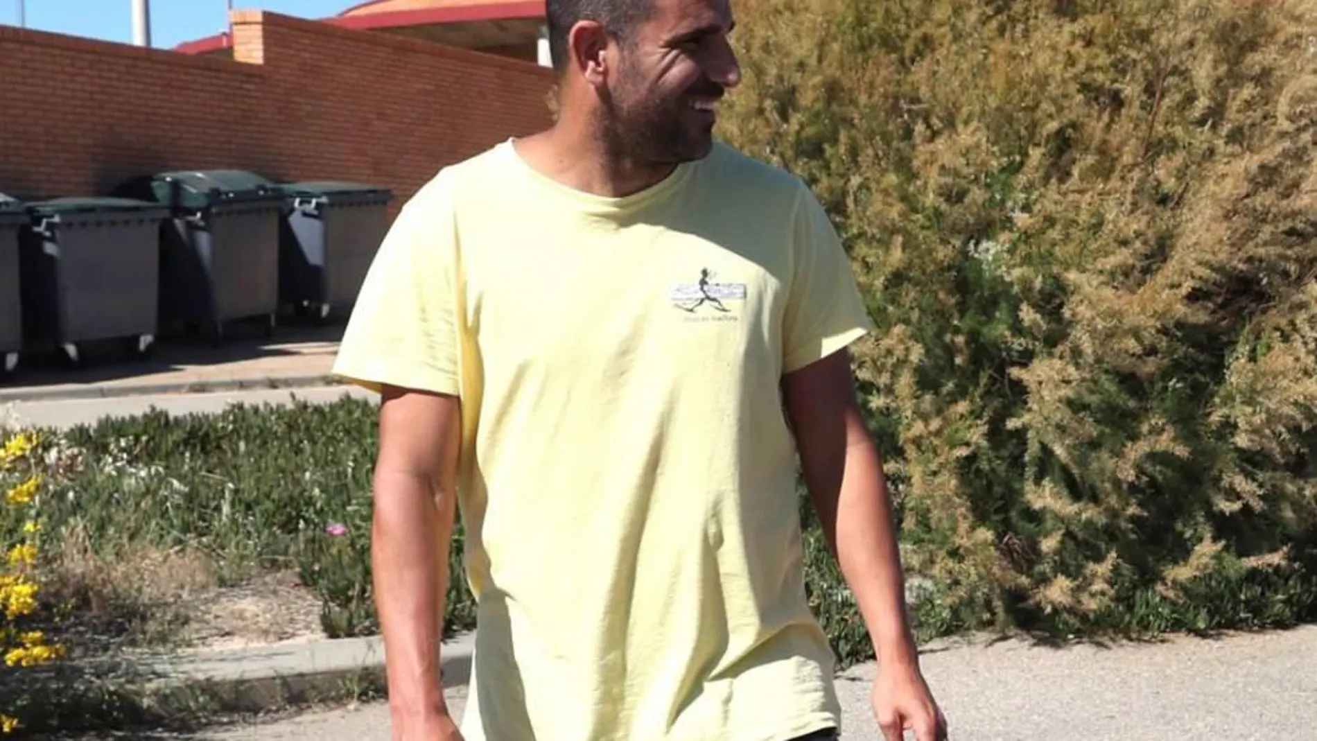 El exfutbolista Carlos Aranda.