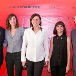 Vicente Guasch, Meritxell Barberá, María José Catalá, Inma García y Felipe Garín