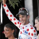 Blel Kadri es el único musulmán que está corriendo el Tour y es el nuevo líder de la montaña de la ronda francesa
