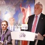 El abogado Fuster-Fabra, ayer en los salones del Club Siglo XXI