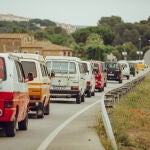 Furgonetas de todos los rincones de Europa acuden a la concentración cada año.