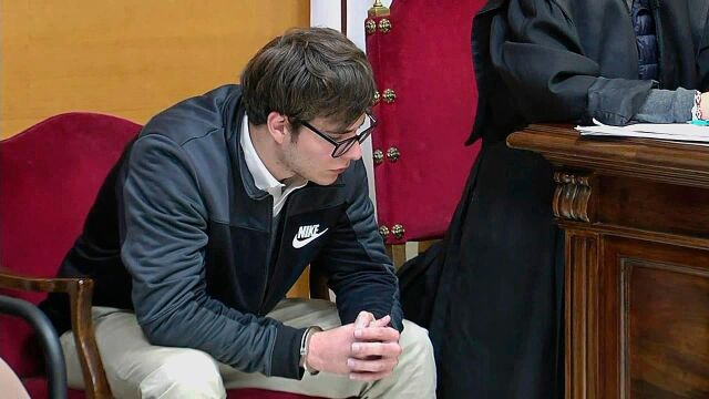 El brasileño Patrick Nogueira, en la Audiencia Nacional de Guadalajara / Foto: Efe