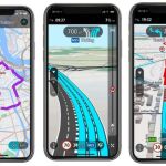 A través de la aplicación se accede a los servicios de navegación con mapas actualizados.