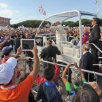 El Papa, hoy, en Córcega