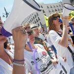 En junio se produjo la última «marea blanca» contra la externalización que se llevará a cabo en septiembre