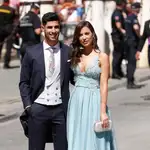 Marco Asensio y Sandra Garal