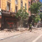 Imagen de Emergencias Madrid en el lugar del suceso
