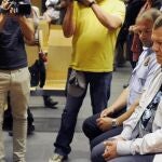 El celador de geriátrico "La Caritat"de Olot Joan Vila, durante el juicio.