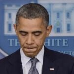 Obama durante su comparecencia