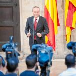 El presidente Alberto Fabra, justificó el cierre de RTVV para mantener las políticas sociales