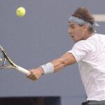 Nadal devuelve un pase de Gasquet