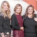 Carla Goyanes, Cari Lapique y Caritina Goyanes