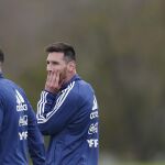 Messi, con Argentina