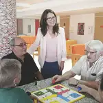 La vicepresidenta Oltra visitó la residencia de Carlet en septiembre de 2016