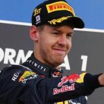Vettel, de 26 años, logró su trigésima quinta victoria en Fórmula Uno.