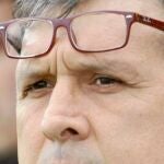 «Tata» Martino, con la selección paraguaya