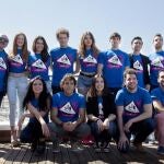 El cuerpo de baile del musical «Hoy no me puedo levantar»