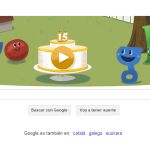 Google celebra su cumpleaños con una piñata en su doodle
