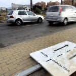 Conductores esperan en la Línea de la Concepción (Cádiz) para cruzar a Gibraltar