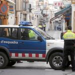 En la imagen, un coche patrulla de los Mossos d'Esquadra