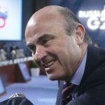 Luis de Guindos en la cumbre del G20 que se celebra en Moscú