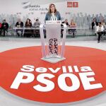 La presidenta de la Junta participó ayer en el Congreso del PSOE en Sevilla