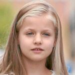 La Infanta Leonor, que celebra hoy su octavo cumpleaños, es la viva imagen de su padre: curiosa, espontánea y natural. Foto: Gtres