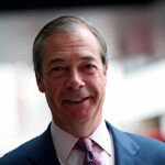 Nigel Farage, líder del Partido del Brexit