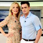 Carmen Lomana junto a Nacho Gay, director de Vanitatis