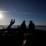 Imagen de archivo de un barco pesquero momentos antes de salir a faenar