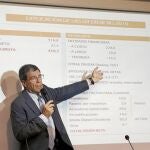 El presidente de la Autoridad Portuaria de Valencia (APV), Aurelio Martínez