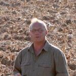 Antonio del Castillo, durante la búsqueda en la finca sevillana