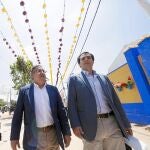 Juan Ignacio Zoido y el alcalde de Córdoba, José Antonio Nieto