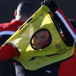 Wayne Rooney se entrenó ayer en Manchester