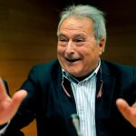 El expresidente de la Diputación de Valencia Alfonso Rus, durante su comparecencia en la comisión de investigación de Les Corts Valencianes en el marco del caso Imelsa