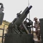 Mortero embarcado en vehículo "Lince"