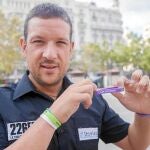 Víctor Cerdà, brigadista de Imelsa, recorrerá toda la provincia de Valencia en un mes